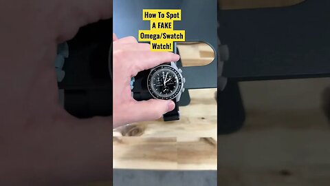 How To Spot A Fake Omega Swatch Watch Quickly!