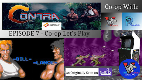 Retro Arcade Gameplay | Contra - Full Arcade Co-op Let's Play | 2-Player