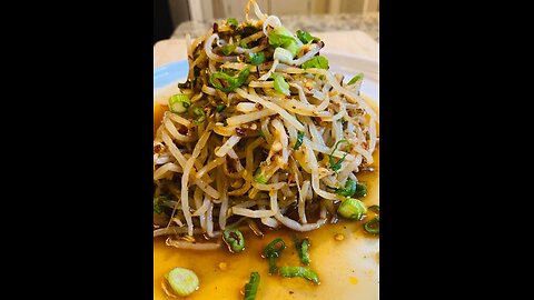 Bean Sprouts Side Dish 凉拌豆芽