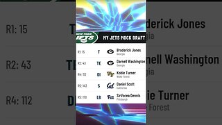 New York Jets 2023 NFL Mock Draft