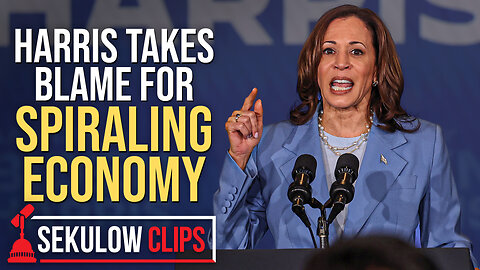 Kamala Harris Takes Ownership Of Economic Crisis