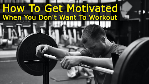 How to Stay Motivated When You're in the Gym - how to get motivated when you don't want to workout