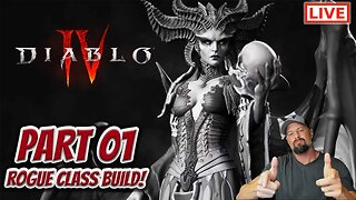 🔴LIVE - Diablo 4 Live Stream - We're Going Rogue, Baby!