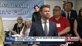 Taylor Royal running for State Treasurer