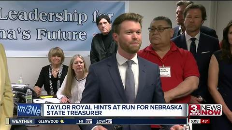 Taylor Royal running for State Treasurer