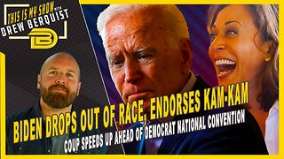 Biden "Steps Down," Clears Schedule As Democrat Coup Props Up Kamala Harris | July 22, 2024