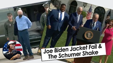 Reaction Video: The Joe Biden Jacket Fail and Chuck Schumer Hand Shake