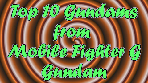 Top 10 Gundams from Mobile Fighter G Gundam! - Golden Gundam Award Show #1