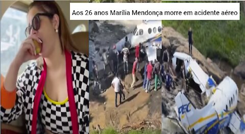 05/11/2021 | Aos 26 anos Marília Mendonça morre em acidente aéreo | Tribuna do Brasil