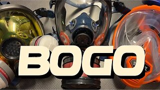 Gas Mask & Respirator Deal Alert BOGO