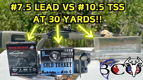 the ULTIMATE 410 close range setup? pattern + penetration test! | bco review |