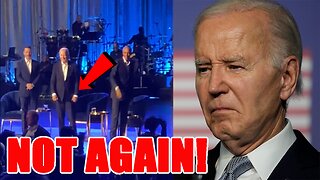 Democrats in PANIC as Biden FREEZES UP again at fundraiser with Obama!