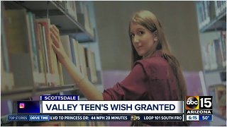 Scottsdale teen becomes published author through Make-A-Wish
