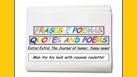Funny news: Man try his luck with russian roulette! [Quotes and Poems]