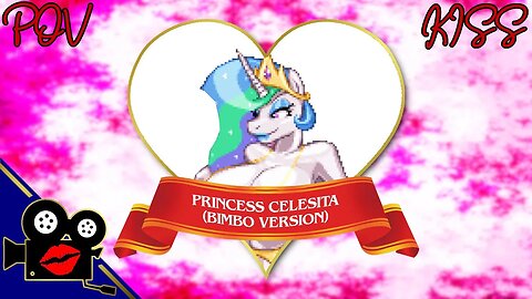 POV Kiss - Princess Celestia (Bimbo Version)