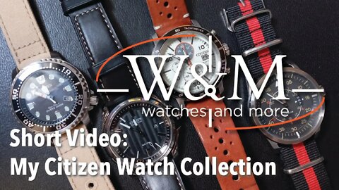 My Citizen Watch Collection