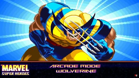 Marvel Super Heroes: Arcade Mode - Wolverine