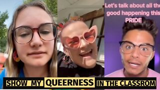 My QUEERNESS in the Classrom? Crazy Pride Teacher TikTok