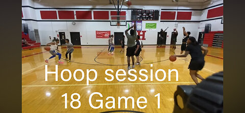 Hoopsession 18 Game 1 🔥 Crazy game(Un-Cut)