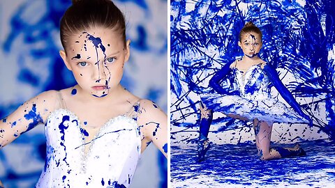 Talented ballerina girl & artful photographer create the most amazing shoot