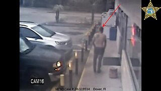 Man steals gun and fires it inside gas station bathroom