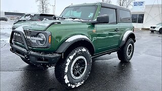 2023 Ford Bronco BadLands Walk Around