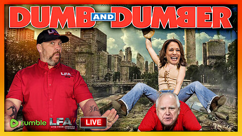 DUMB & DUMBER! | LIVE FROM AMERICA 8.7.24 11am EST