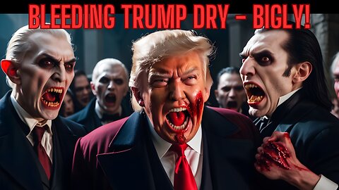 BLEEDING TRUMP DRY! BIGLY! - The Multi-Pronged Attack Aimed To Destroy!