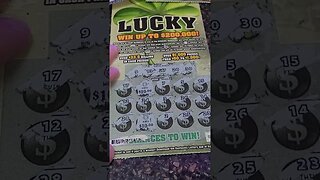 Big Winning Scratch Off Ticket! #lottery