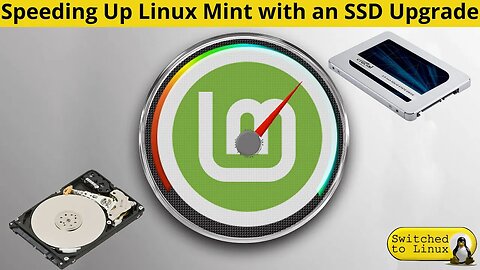 Linux Mint HDD vs SSD - Cloning the drive with CloneZilla