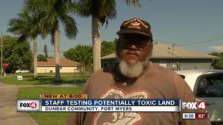 DEP tests Dunbar locations for toxins