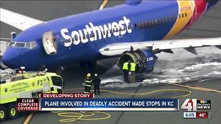 Plane involved in deadly crash made stops into KCI