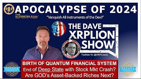 The 2024 Stock Market Crash: Is it Apocalypse for Cabal & Open Birth of Quantum Financial System?