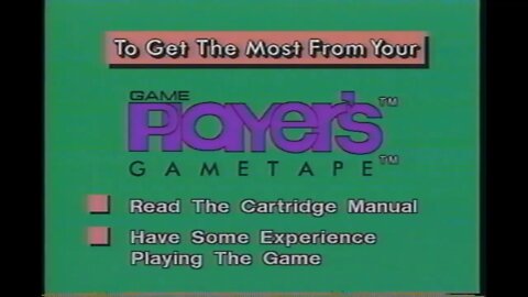 Game Players' Gametape - Intro