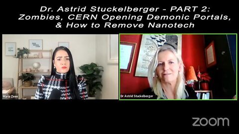 DR. ASTRID STUCKELBERGER - PART 2: ZOMBIES, CERN OPENING DEMONIC PORTALS, & HOW TO REMOVE NANOTECH