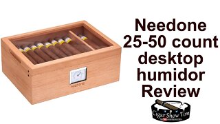 Needone Wooden Desktop Humidor