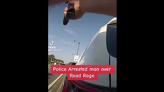 Man arrested in road rage incident