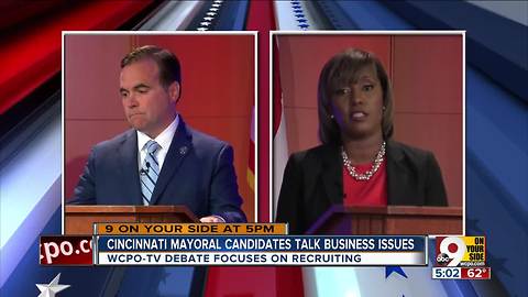 Cranley, Simpson discuss bringing businesses, jobs to Cincinnati