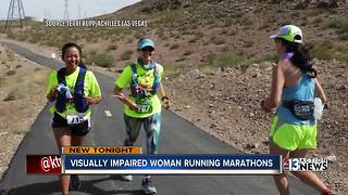 "Blind people can live the life we want." Legally blind valley mom trains for a marathon