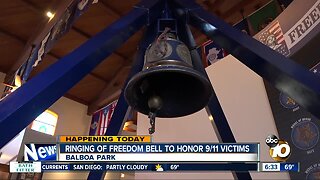 Freedom Bell at Balboa Park will ring in honor of 9/11 victims