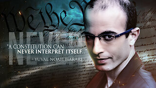 Yuval Noah Harari | "A Constitution Can Never Interpret Itself. You Need a Supreme Court to Interpret the Constitution, Or It At Least This Was How It Was Until A.I. Can Also Potentially Interpret Stories & Texts By Itself." - 6/20/23