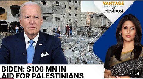 Israel-Hamas War: Biden's Promise of Aid to Palestinians a Smokescreen? | Vantage with Palki Sharma