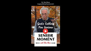 God's Calling for Seniors