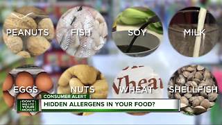 Hidden allergens in your food