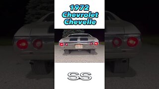 1972 Chevrolet Chevelle SS #shorts