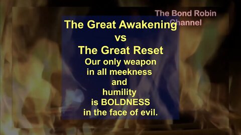 The Great Awakening vs The Great Reset