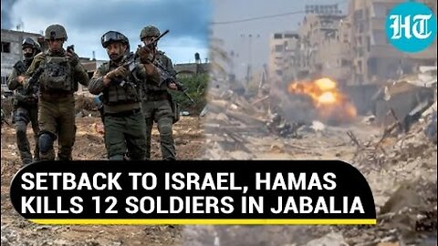 Al-Qassam Targets IDF Troops With ‘Al-Yassin’ Shells, Kills 12 Israeli Soldiers In Jabalia | Watch