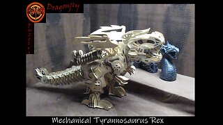 Mechanical Tyrannosaurus Rex 3D Wooden Puzzle