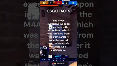Plagiarized and Valuable Weapon: The Story of M4A4 Howl in CSGO #shortsfacts #csgo #cs