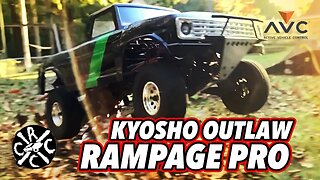 Kyosho Outlaw Rampage Pro with Spektrum AVC Receiver